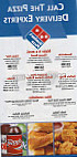 Domino's Pizza menu