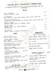 Toasted Cafe menu