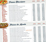 Planet Pizza menu