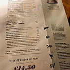 Lussmanns - Hitchin menu