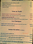 La Luna menu