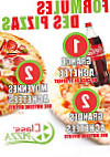 Class Pizza menu