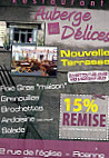 Auberge des Delices menu