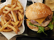 Burgers & Bagels food