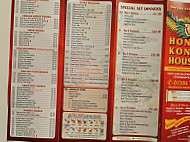 Hong Kong House menu