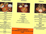 La Kasbah menu