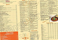 Bangkok Lounge menu