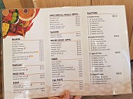 Jin Sushi menu