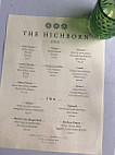 The Hichborn menu