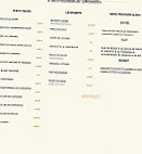 La Riviere des Parfums menu