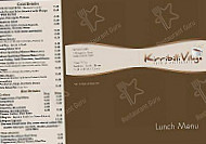 Kirribilli Village Ristorante menu