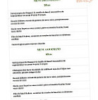 Du Cote de Chez Anne Restaurant menu