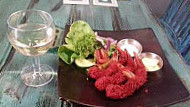 Blue Velvet Bistro food