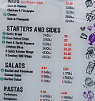 Crust Gourmet Pizza Bar Panania menu