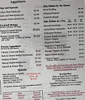 Tokyo Japanese Steakhouse menu