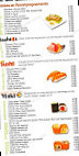 Coco Sushi menu