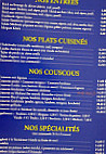 La Goulette menu