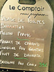 La PinÈde menu