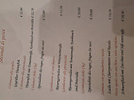 Trattoria Amori E Sapori menu