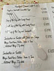 The Tea Bay menu