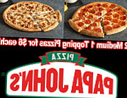 Papa Johns Pizza food