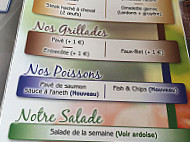 1000 Pattes menu