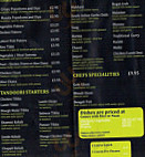 Charcoals To Go menu