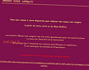 Le Moulin de la Reillère menu