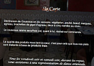 Chez Bougaci menu