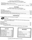 Columbia Steak Express menu