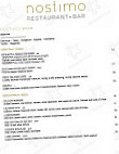 Nostimo menu