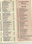 China Lily menu