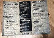 City Barbeque menu