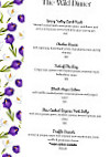 The Wild Fig Cafe menu