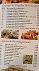 Le Mandarin menu