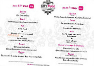 City Rock Cergy menu