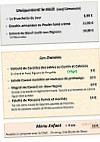 O Papilles - Le restaurant menu