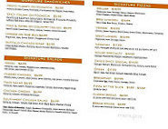 Shady Lane Market menu