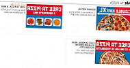 Domino's Pizza Calais menu