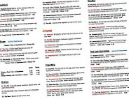 Thai Cafe menu