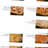 Domino's Pizza menu