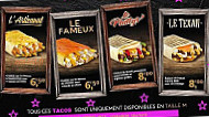 Le Tacos menu