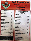 Jailhouse menu