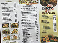 Tokyo Express menu