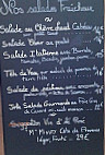 La Table de Jean menu