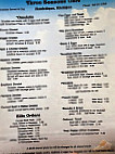 Three Seasons Cafe menu