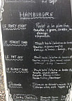 Harley's Burger menu