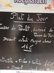 De La Gare menu