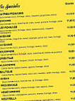 Pizza Rezzo menu