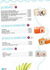 Anh Sushi menu